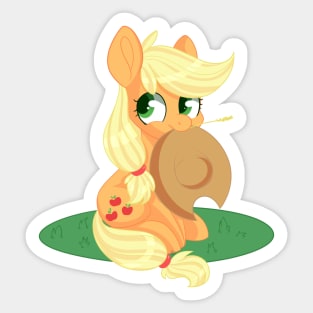 Tiny Yeehaw Pony Sticker